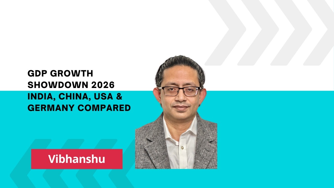 GDP Growth Showdown 2026 India, China, USA & Germany Compared
