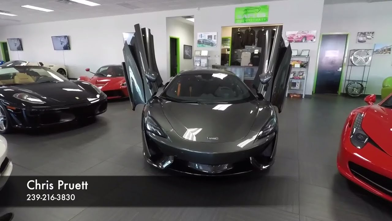 2017 McLaren 570S in Storm Grey! For Sale at Naples Motorsports!
