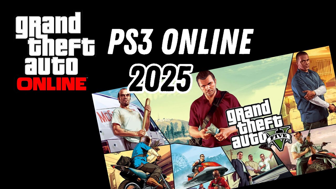 GTA ps3 online in 2025 RE: V