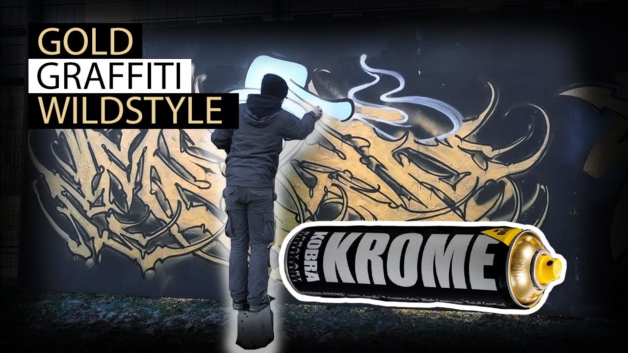 GOLD GRAFFITI WILDSTYLE