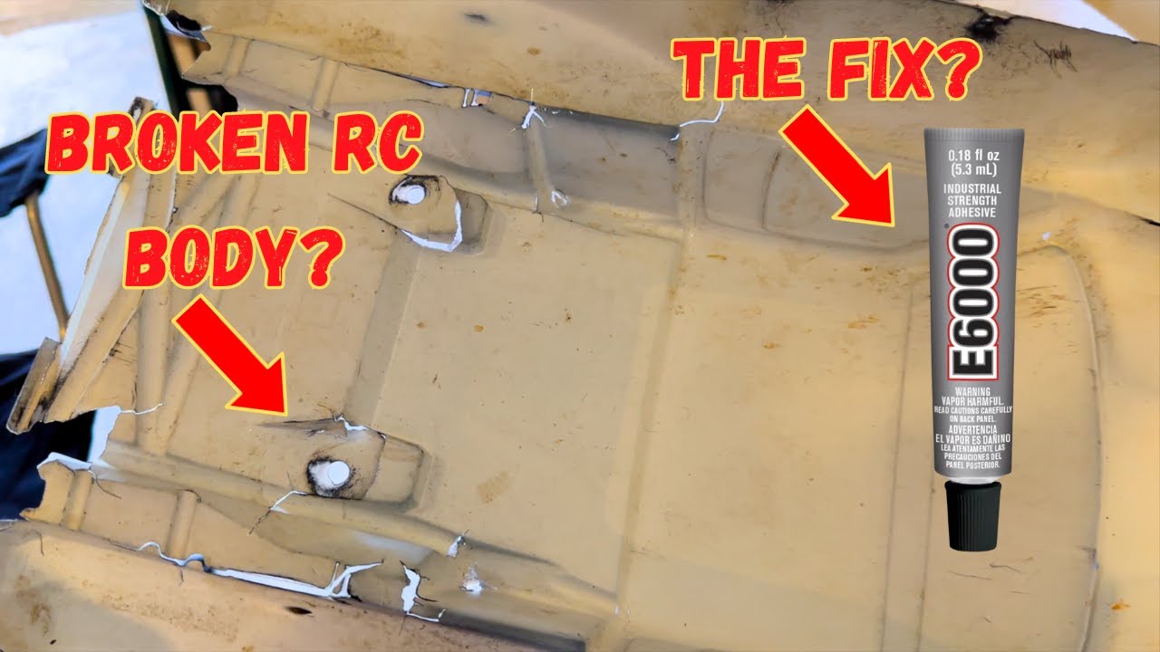 How to Fix Traxxas / RC Bodies, cheap, and effective!