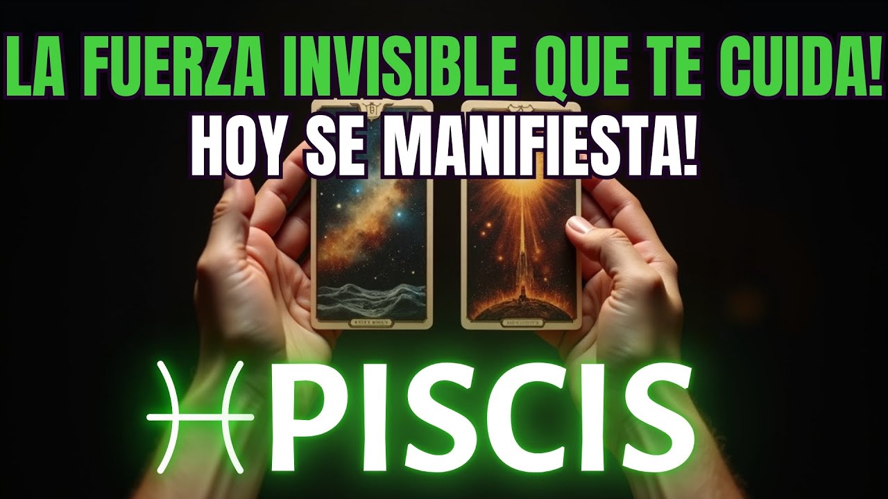 PISCIS ♓ ⭐ UNA PROTECCIÓN ESPIRITUAL TE RODEA… Y TE SALVA DE ALGO 😨 QUE NO HABÍAS VISTO VENIR