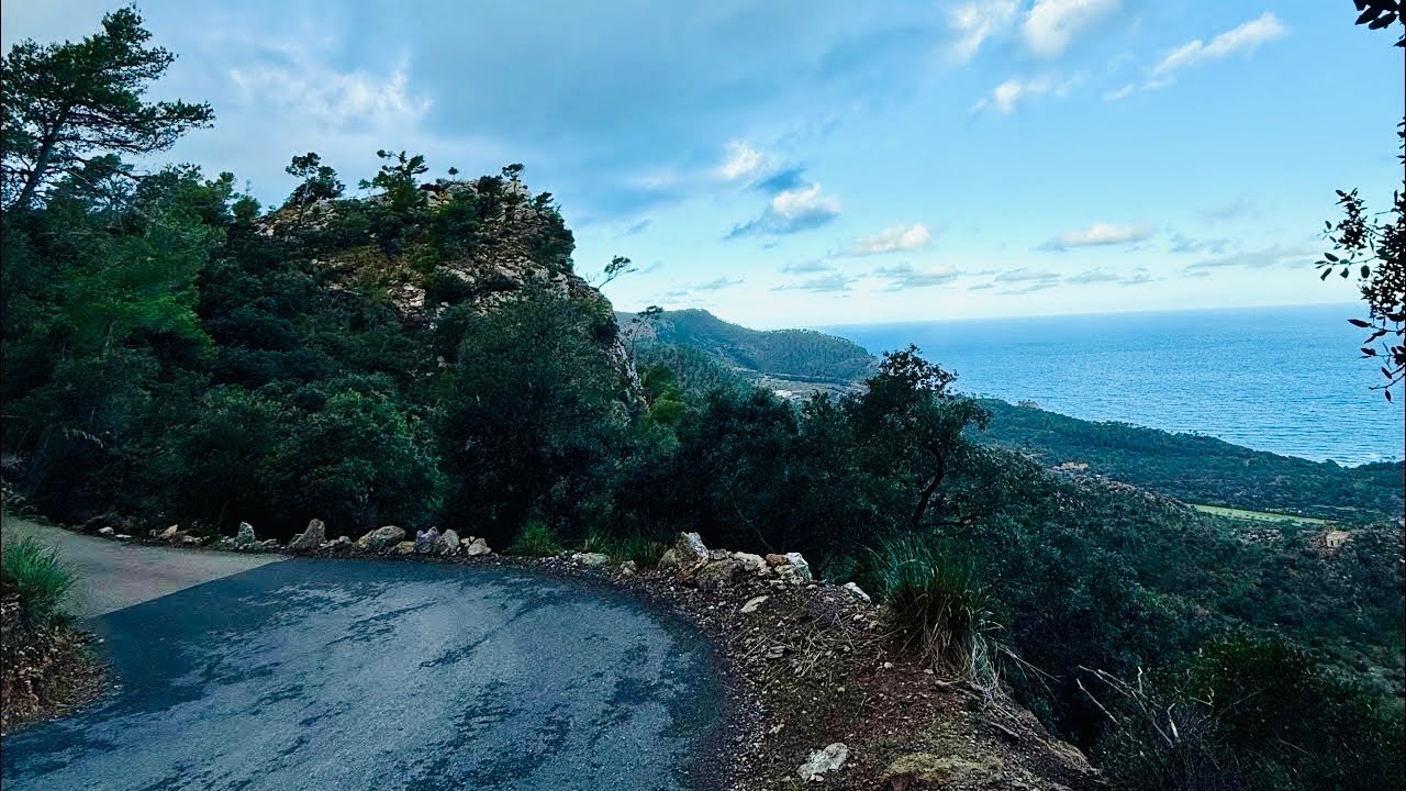 9AM Mountain Ride Near Canoge on a Squeaky Factor Bike, Mallorca, Catalonia