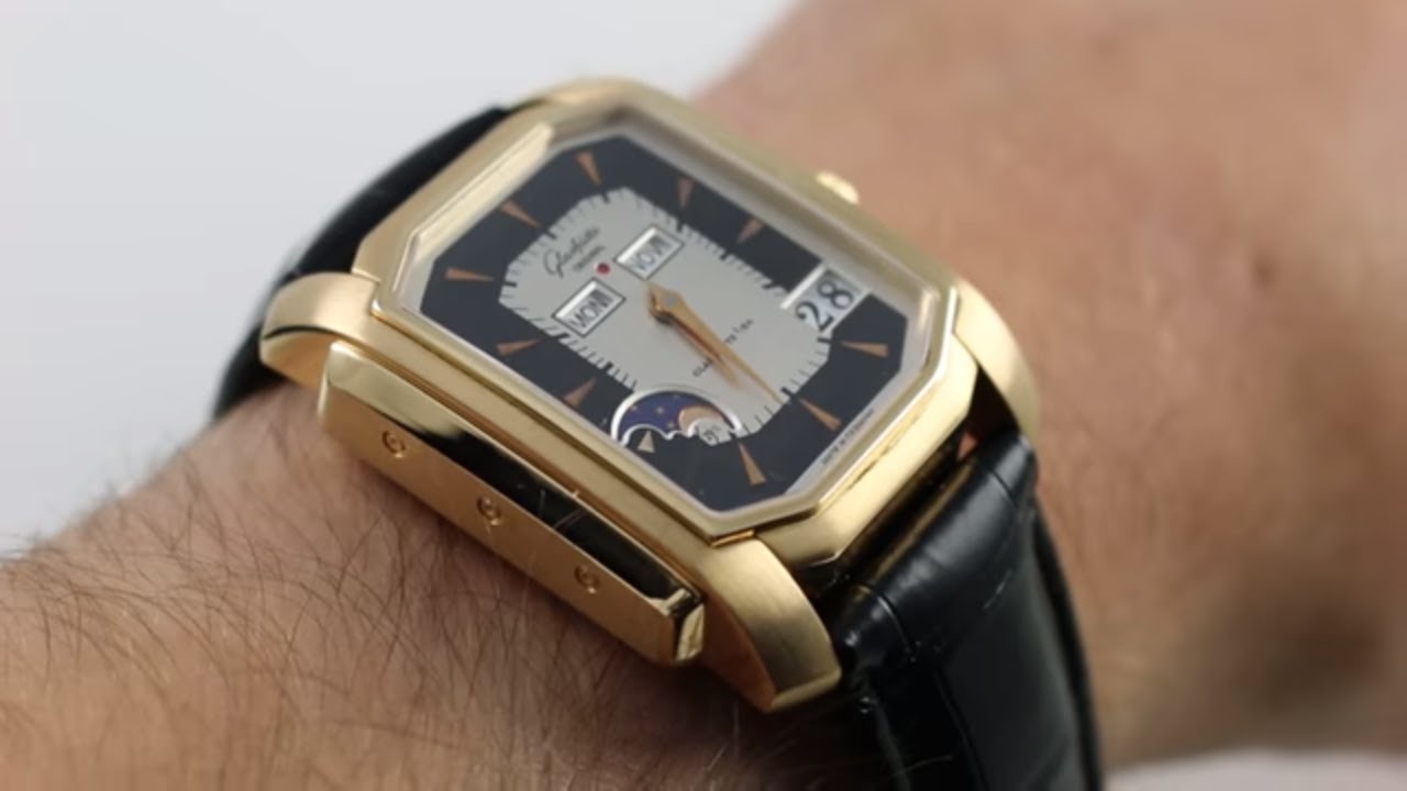 Pre-Owned Glashutte Original Senator Karree Perpetual 39-51-01-01-04 Luxury Watch Review