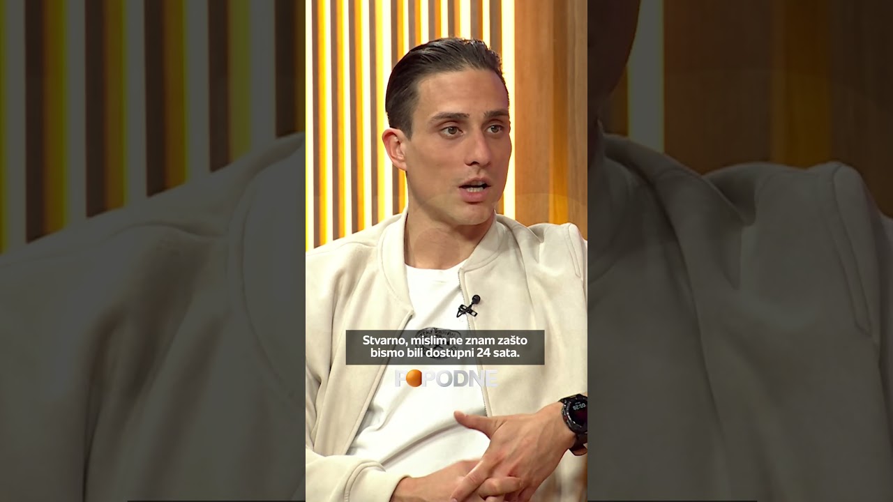 Slaven Do&scaron;lo: ''Za&scaron;to bismo bili dostupni 24 sata?''
