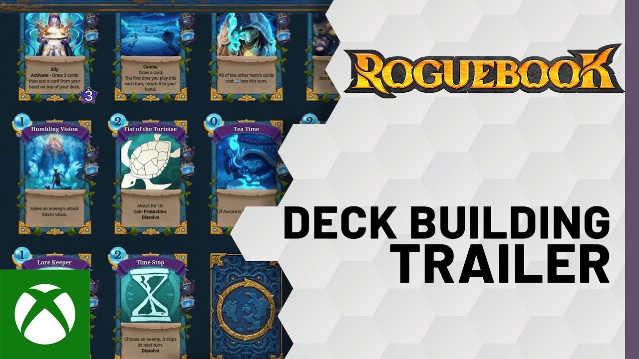 Roguebook - Deck Building Gameplay Trailer