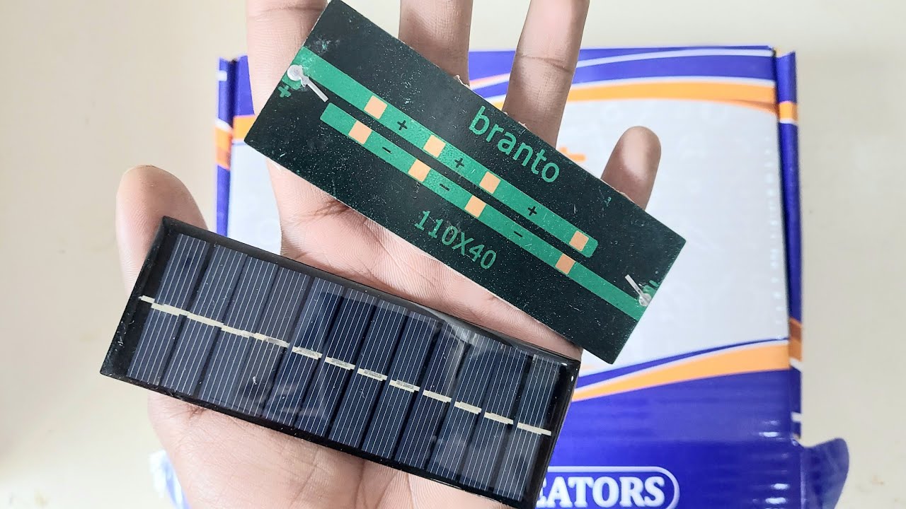 6v 70mah Mini Solar Panel For Diy Electronics Project Rectangular Shape