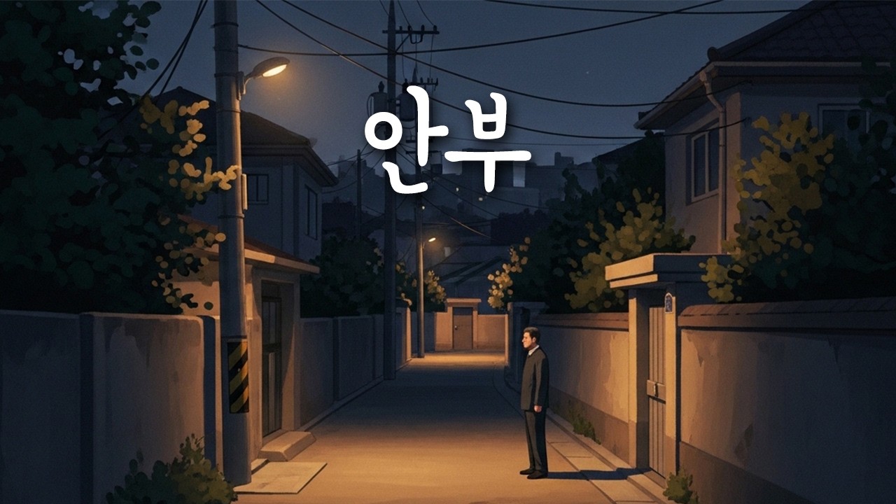 「안부」 한국 정통 서정 트로트 | 마음에 남는 이야기 | 서음가