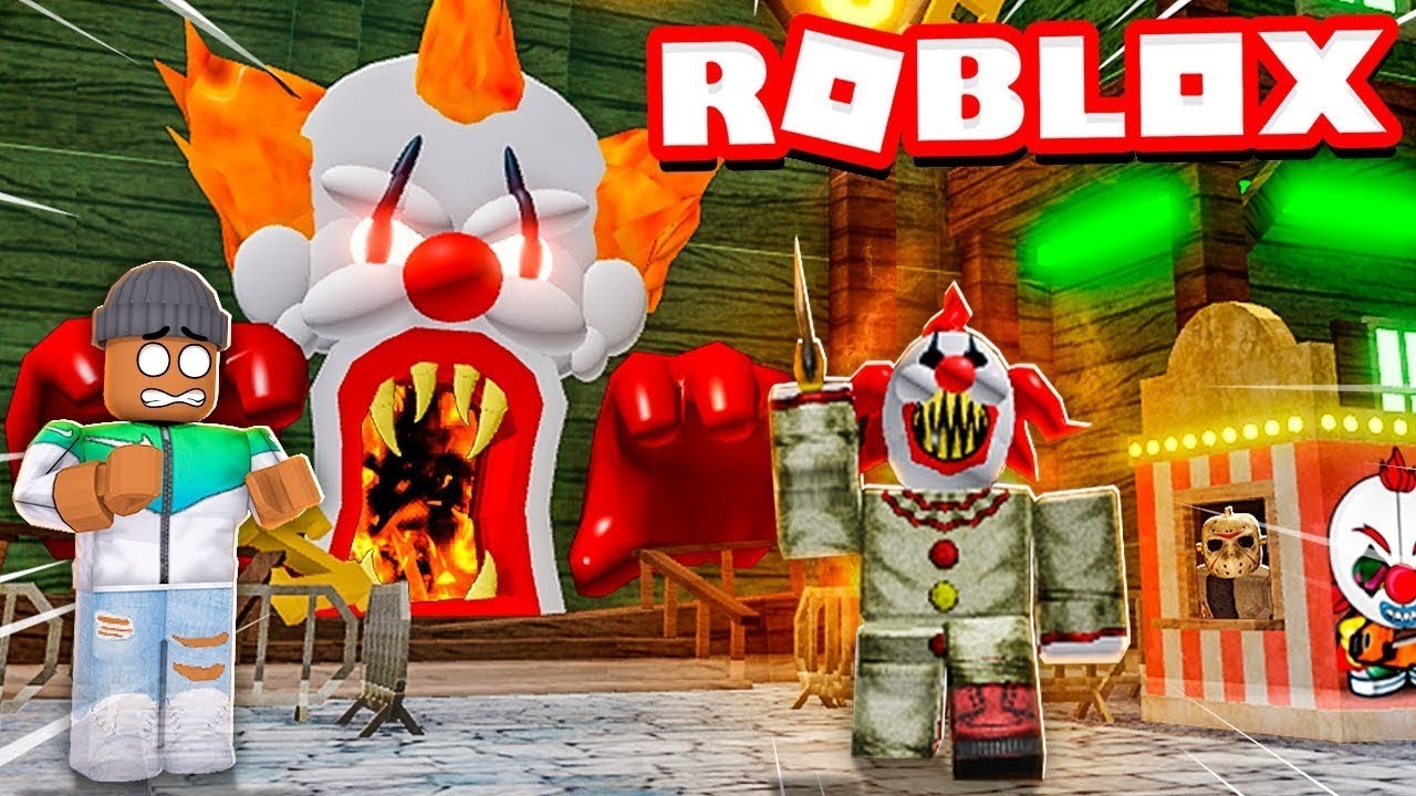 Escape the carnival of terror Obby in roblox 😅
