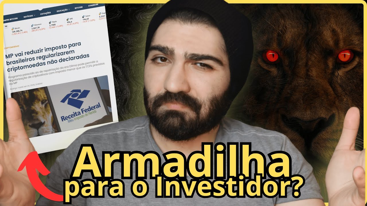O IMPOSTO em cripto DIMINUIU? A VERDADE sobre a nova ALTERAÇÃO da MP 1303/2025!
