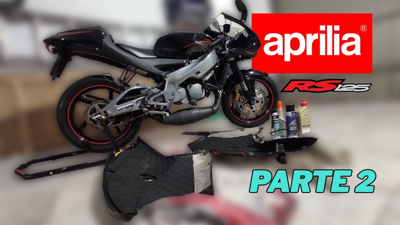 APRILIA RS 125 2T/ Restauración y mantenimiento 🔩 (Parte 2)