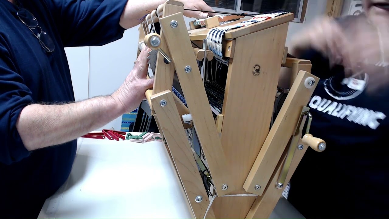 Preparing my loom for Transport