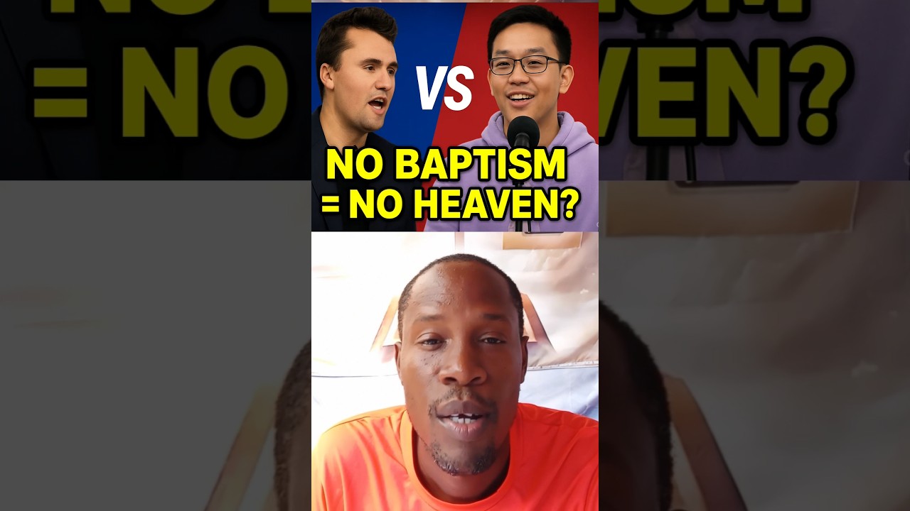 No Baptism No Heaven #savebygrace #charliekirk