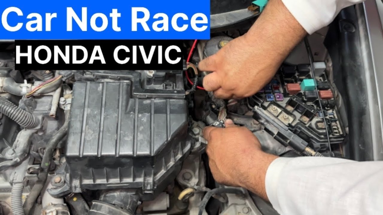 Honda Civic Accelerator Problem || Car Not Race Cheak Wiring or ECM #automobile