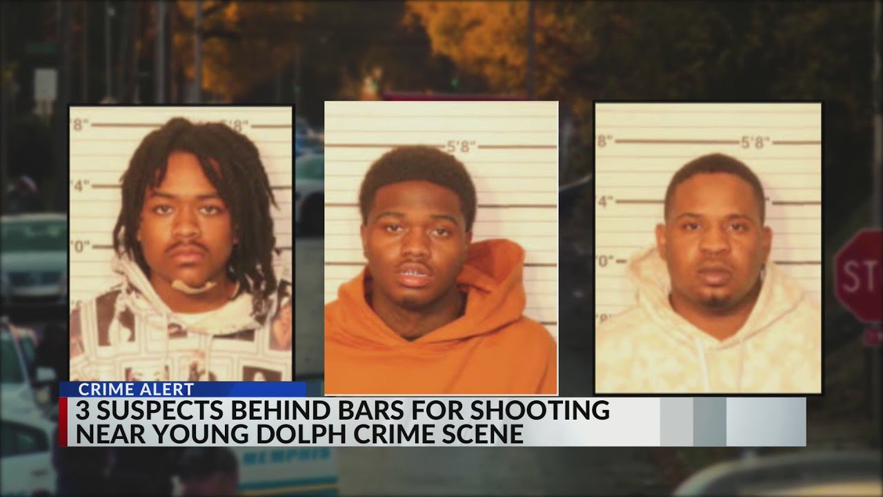 3 arrested after Young Dolph vigil shooting