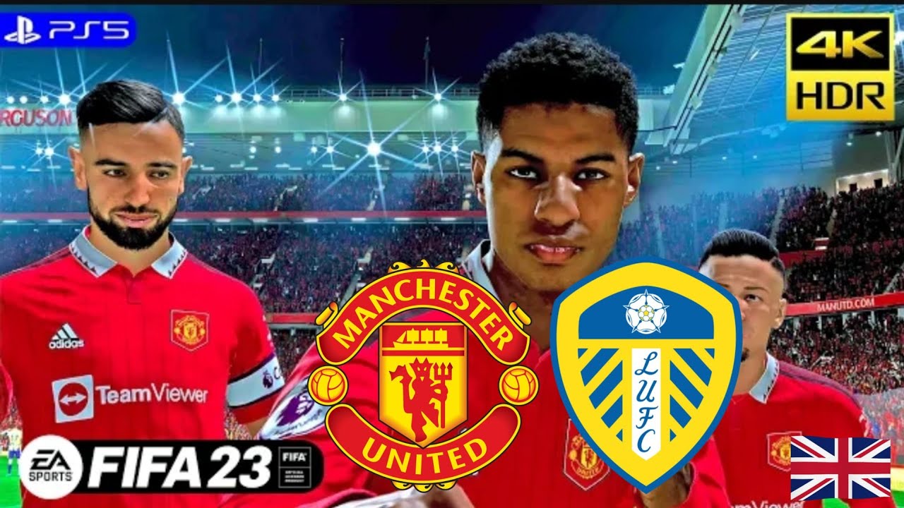 Manchester United vs Leeds United | Premier League 2022/23 | FIFA 23 | PS5 | 4K