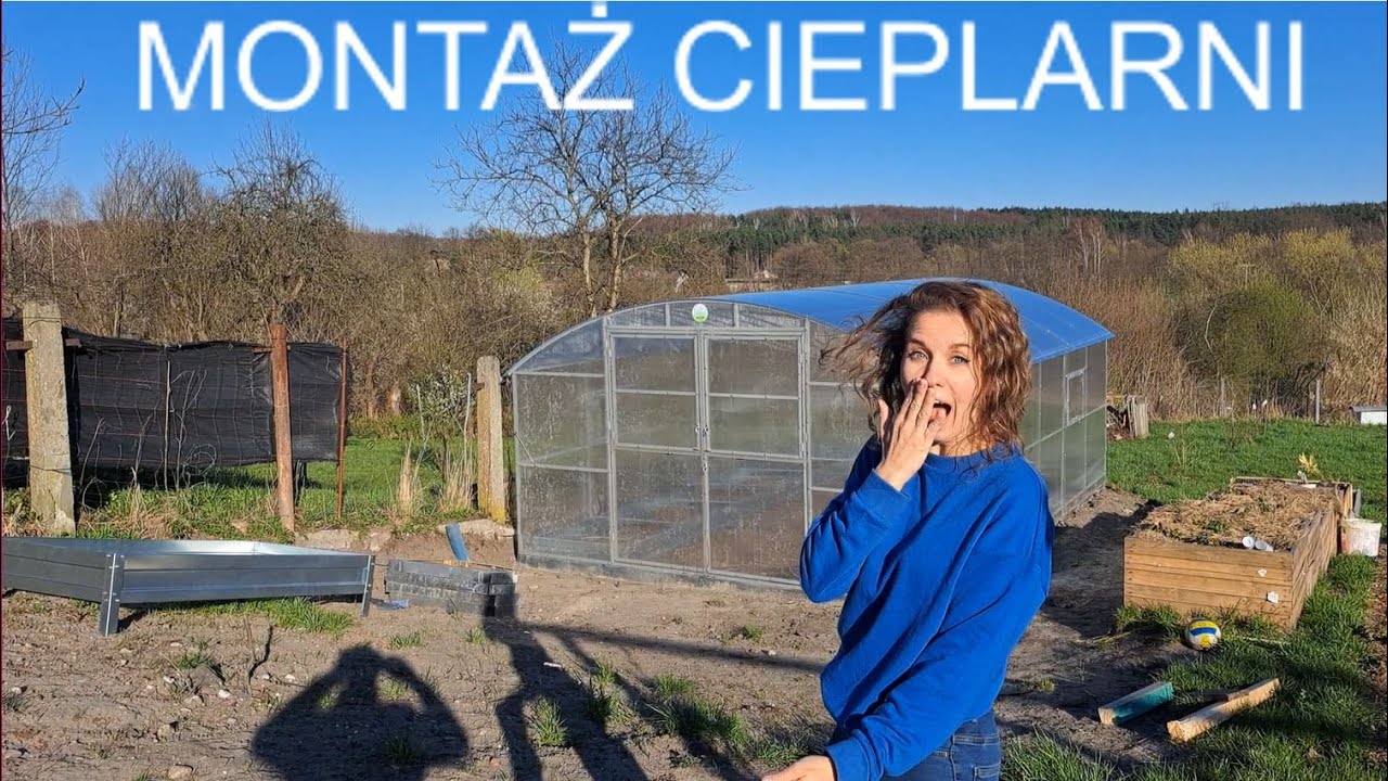 Montaż cieplarni / szklarni firmy evex