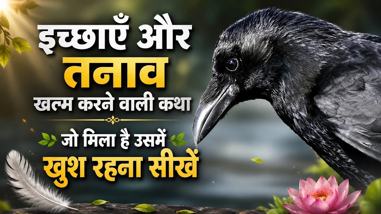 एक रोते हुए कौवा की लोकप्रिय कहानी | इस कहानी को सुनकर आपकी सभी इच्छाएँ समाप्त हो जायेगी crowtalking