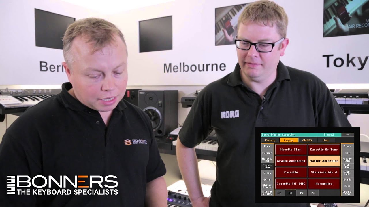 Korg PA4x Demo By Bonners Music Part 6 UK Traditional Styles