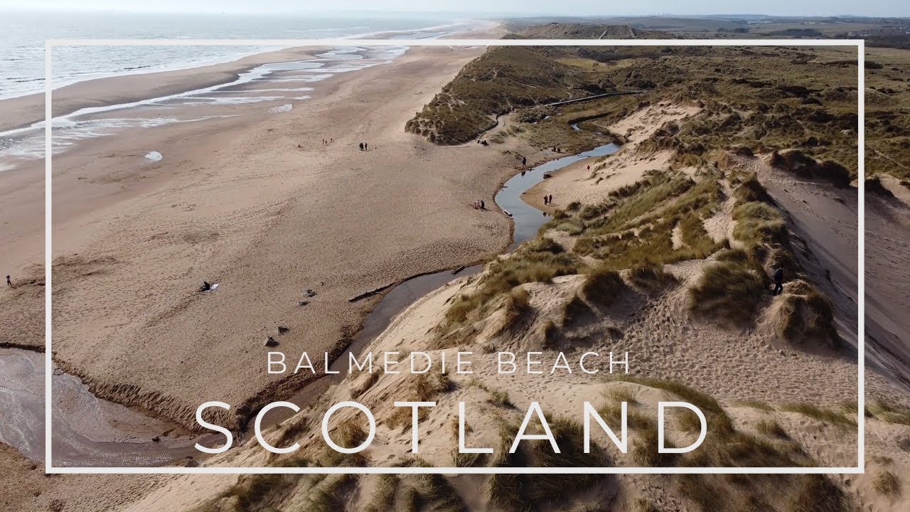 Balmedie Beach | Scotland | Drone Footage