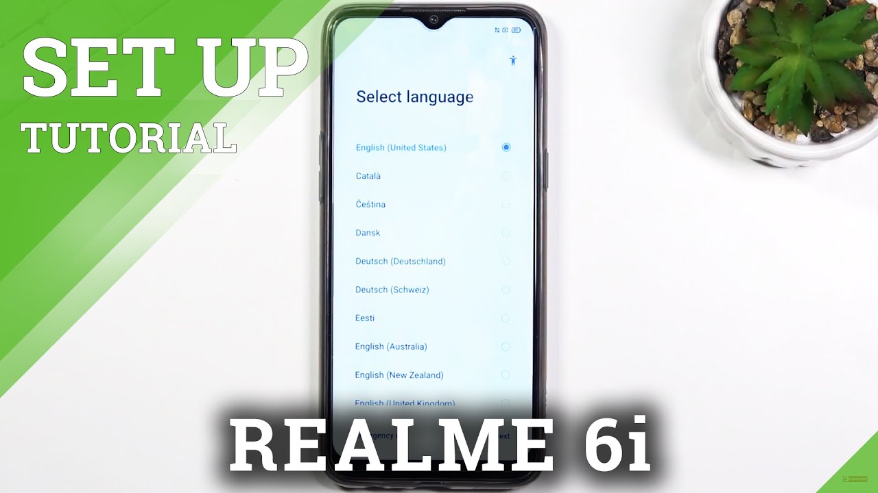 How to Initially Set Up REALME 6i – First Activation & Configuration