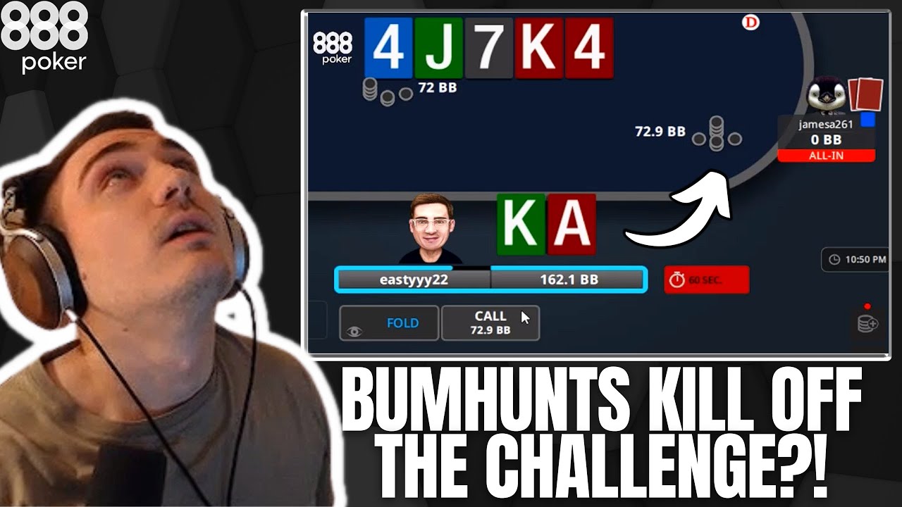 Bumhunters DESTROY My 10NL Challenge Hopes?! | Top 10 Poker Hands Ep. 82