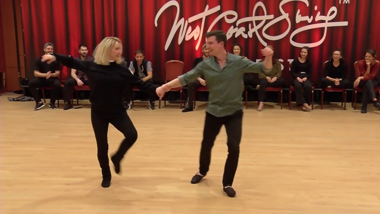 Semion Ovsiannikov & Victoria Henk Improv West Coast Swing Budafest 2020