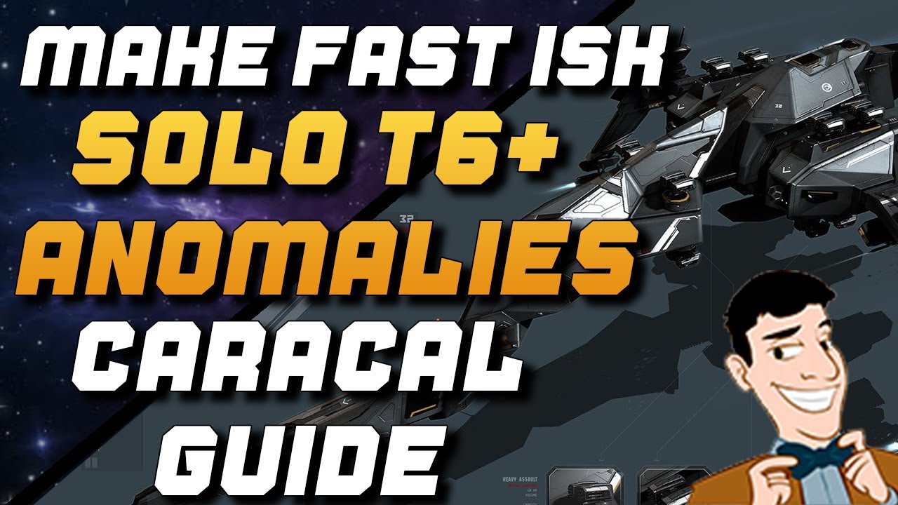 MAKE EASY EARLY ISK - Solo T6+ Anomalies | Full Caracal Fitting Guide + Orbit Kiting | EVE Echoes