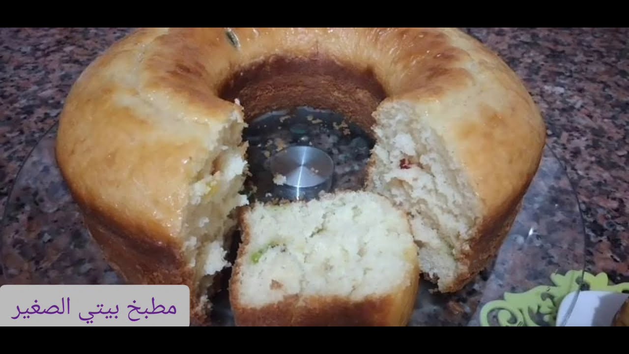 كيكة بالفواكه المعسلة و نكهة الموز (البنان) اقتصادية سهلة في التحضير و رائعة فالمذاق/الكيكة اليومية👍