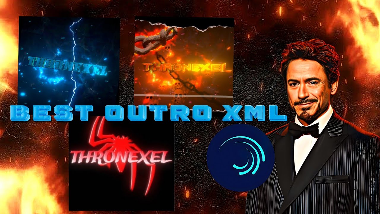 🔥 Free Outro Preset for Editors (Alight Motion XML) | Best Outro for Editing Videos | Thronexel