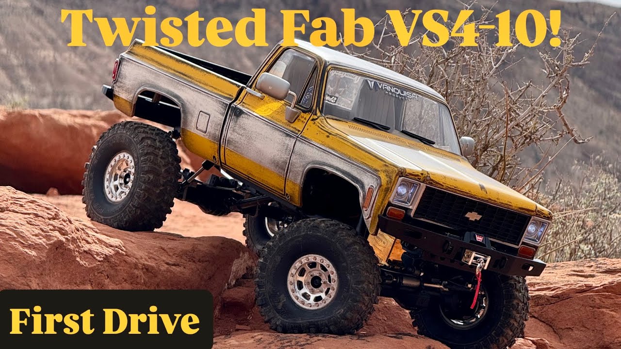 Листовая рессора Twisted Fab Co VS4-10 Vanquish! Сборка! Первый заезд!
