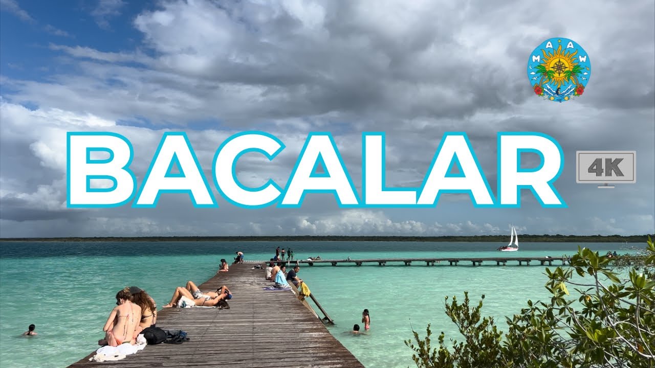 This Peaceful Bacalar Boardwalk Walk Will Make You Want to Visit | 4K Mexico Slow Travel