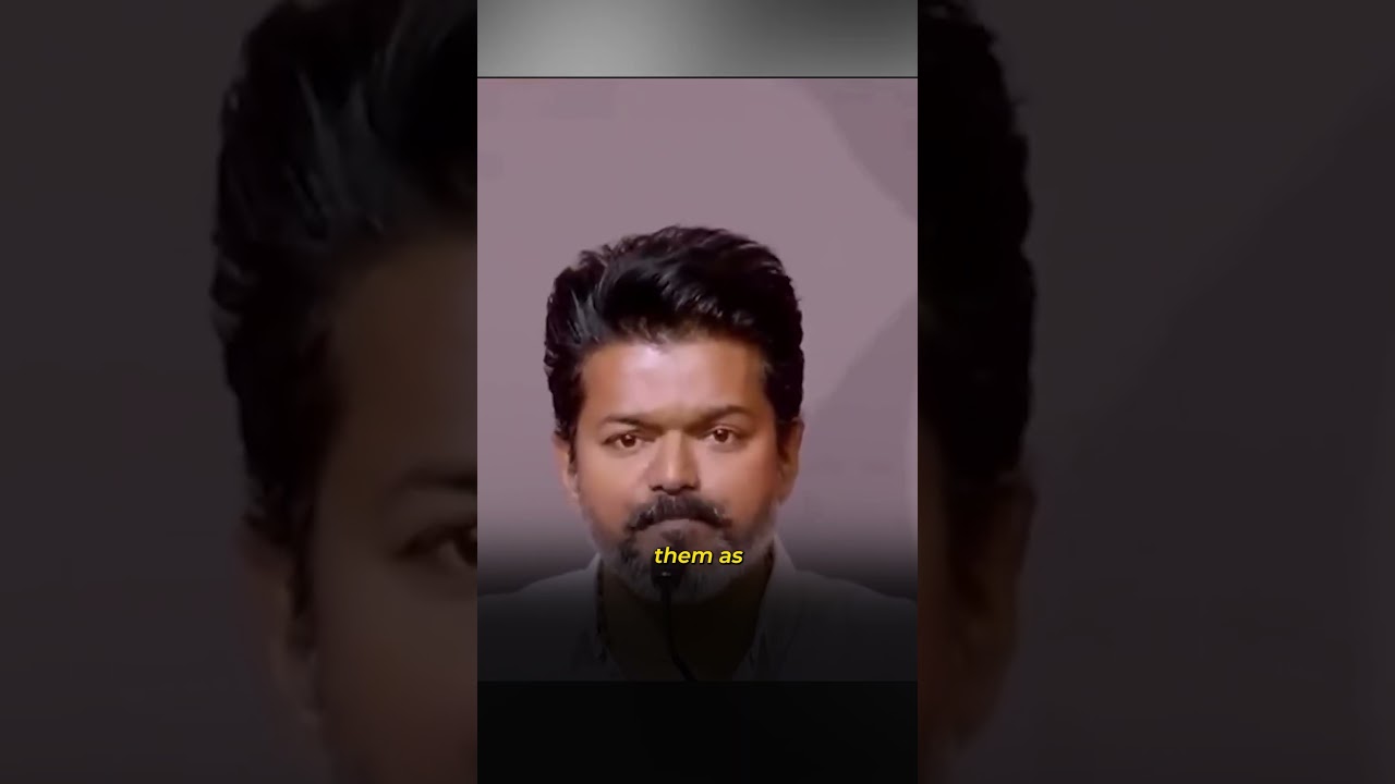 When TVK Chief Vijay Delivered A Powerful Speech #shorts #viral