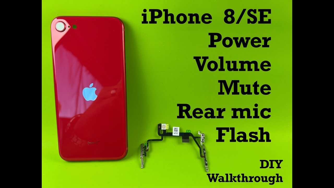 iPhone 8 DIY power volume