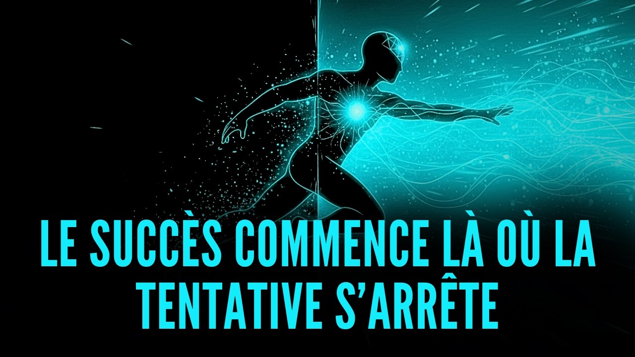 C’Est La Seule Chose Qui Sépare Ceux Qui Réussissent De Ceux Qui Essaient Seulement