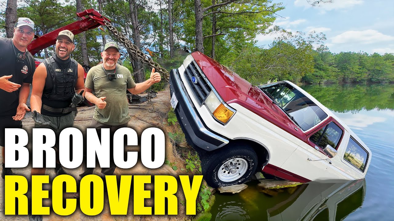 Ford Bronco Discovered After 30 Years in Pond! (RECOVERY with @JigginWithJordan )