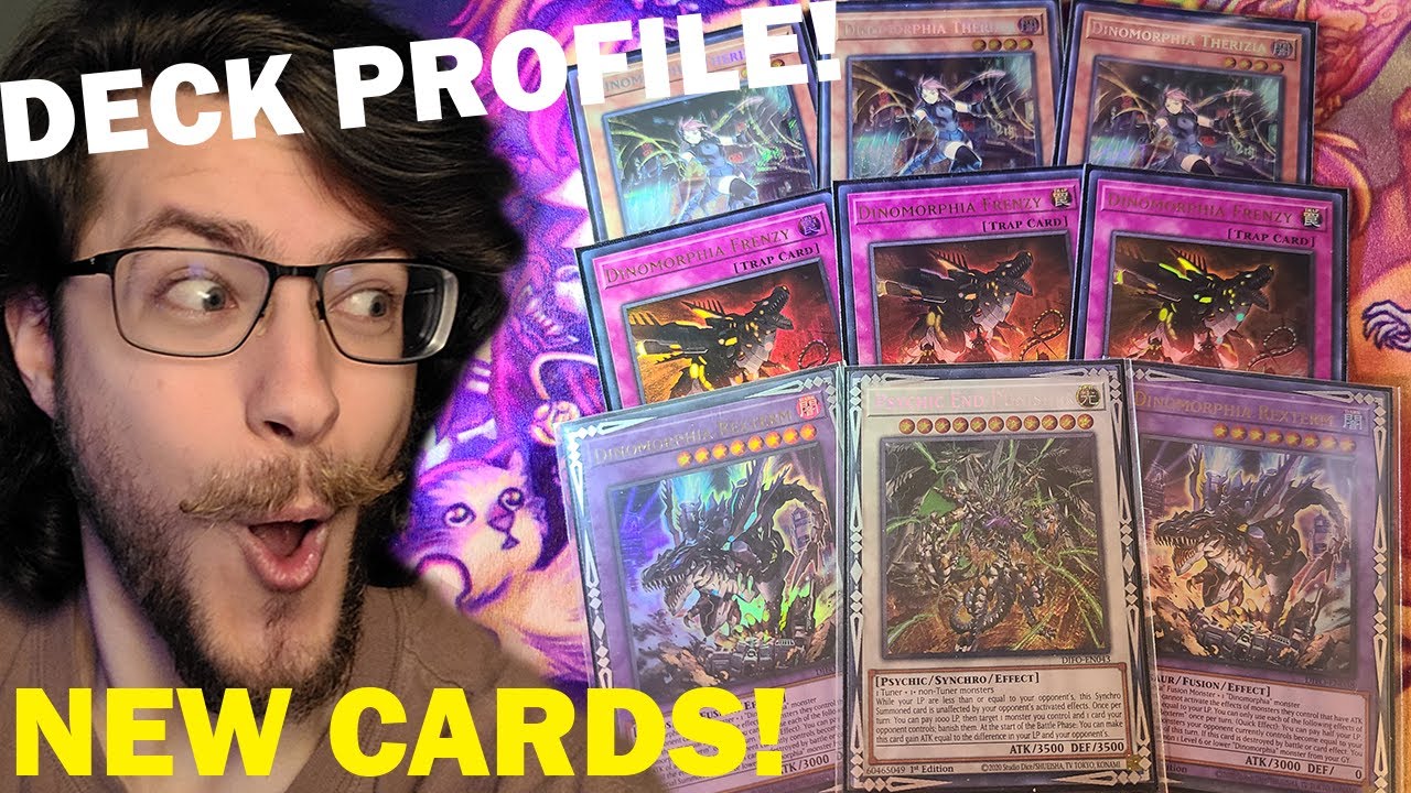 Yu-Gi-Oh! DINOMORPHIA NEW CARDS! POST DIMENSION FORCE DECK PROFILE!