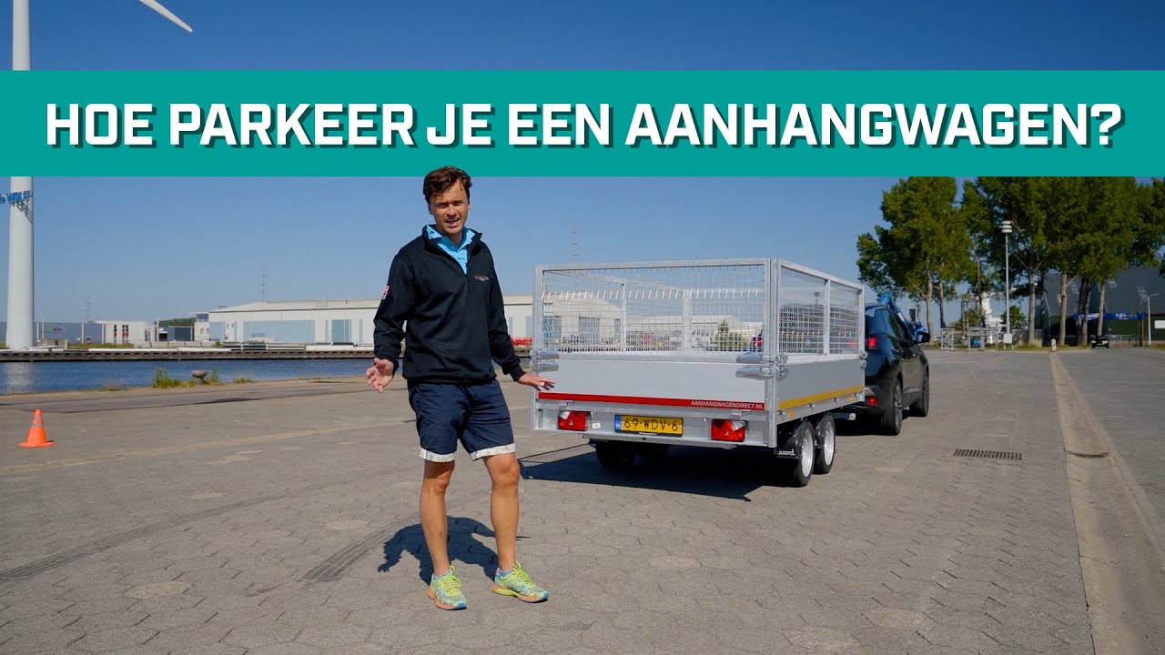 Achteruitrijden met je aanhanger - Hoe doe je dat?
