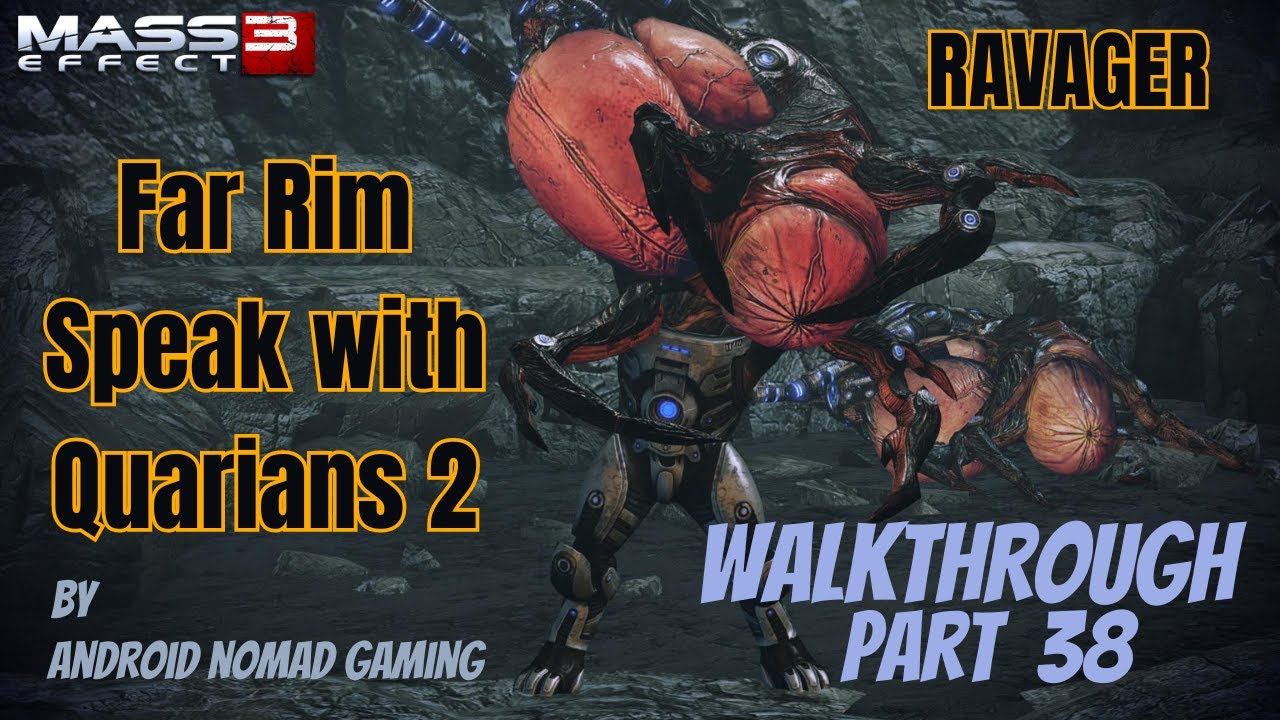 Mass Effect 3 -Gameplay Walkthrough Far Rim Speak with Quarians 2 - Part 38