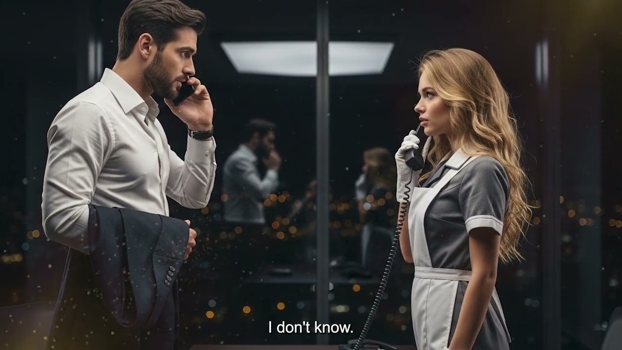 A Shy Cleaner Picked Up A Late Call And The CEOs Voice Froze Her In Mid Sentence.