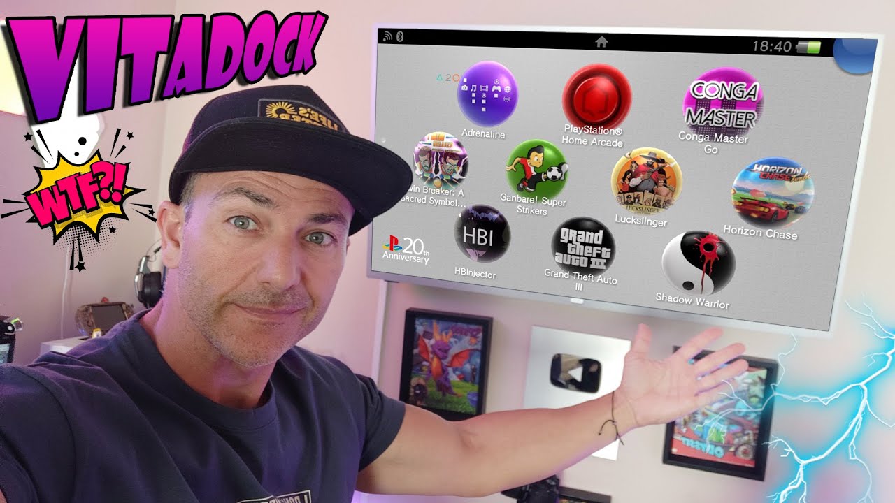 PSVITA en cualquier TELEVISION - VitaDOCK  202 - Fácil Pi3, Pi4