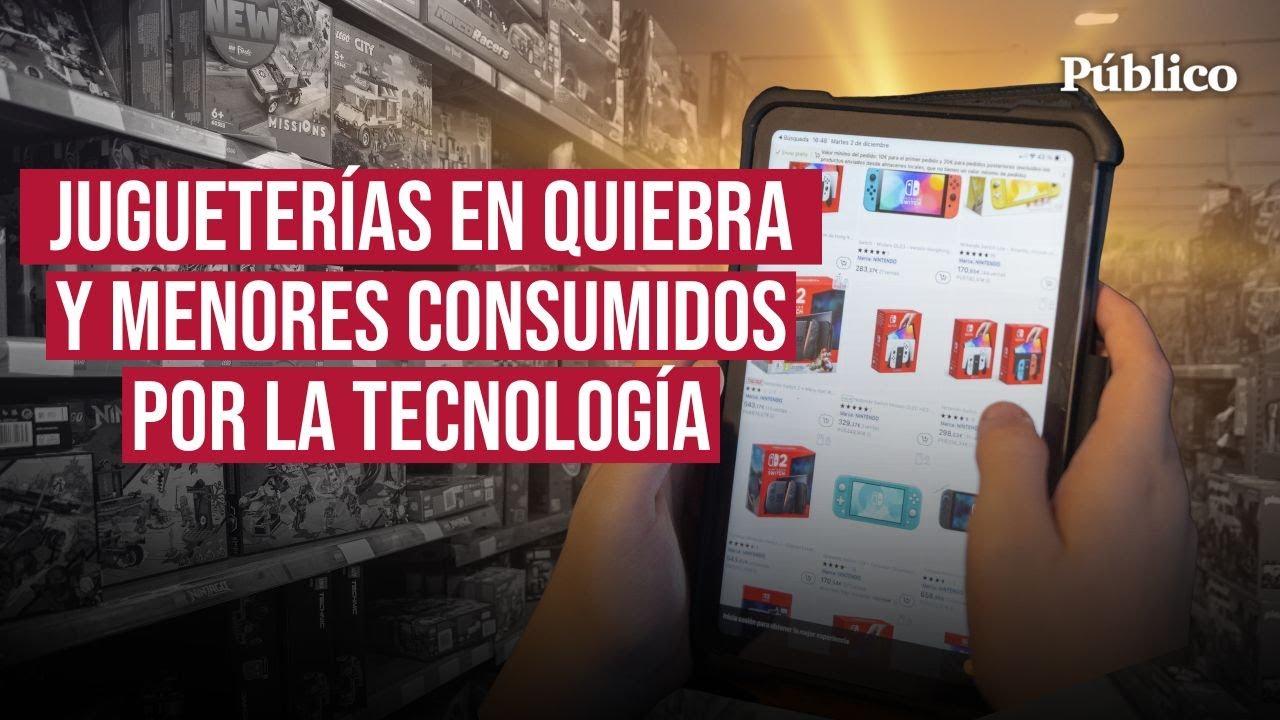 Jugueterías en quiebra y menores consumidos por la tecnología: así es regalar móviles por Navidad