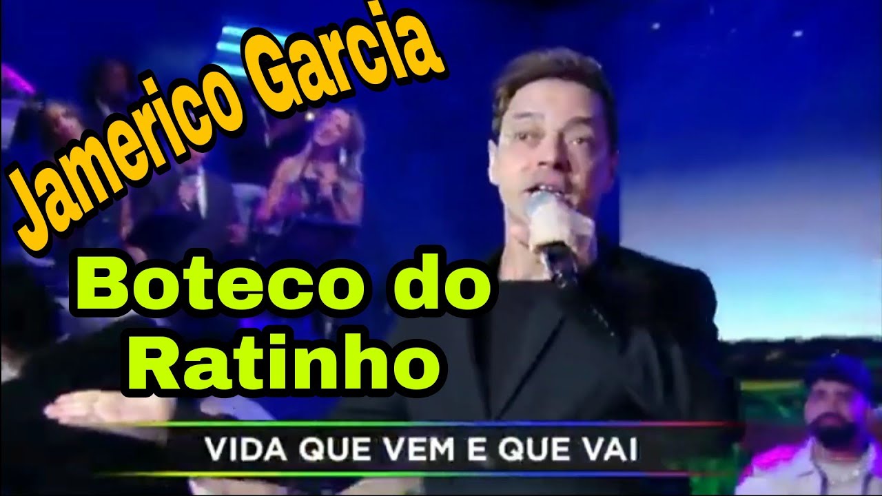 Jamerico Garcia canta Porto Solid&atilde;o - Programa do Ratinho ( Boteco do Ratinho)