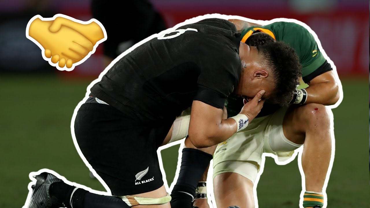感動！😢　勝負に負けても敵へのリスペクトを忘れないラグビー🏉【ラグビーワールドカップ】