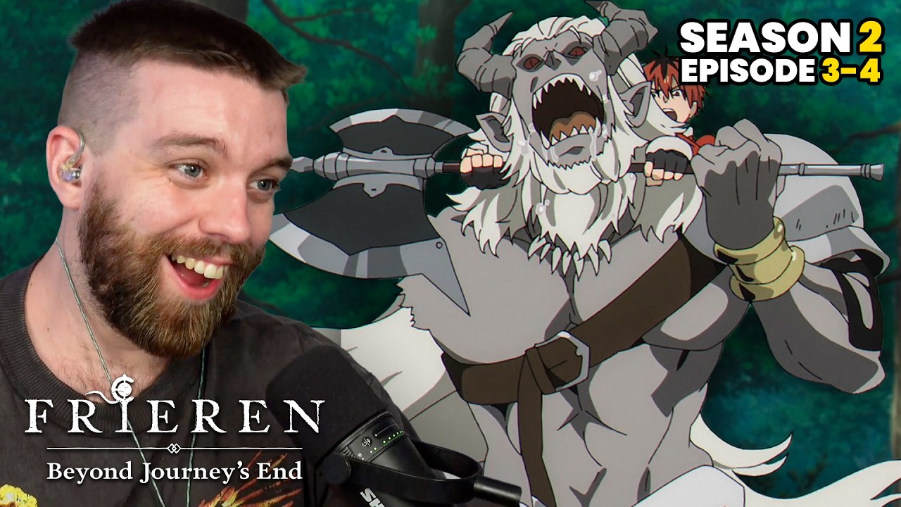 Frieren S2 Ep. 3 & 4 Reaction | Somewhere She'd Like / Other People's Homes