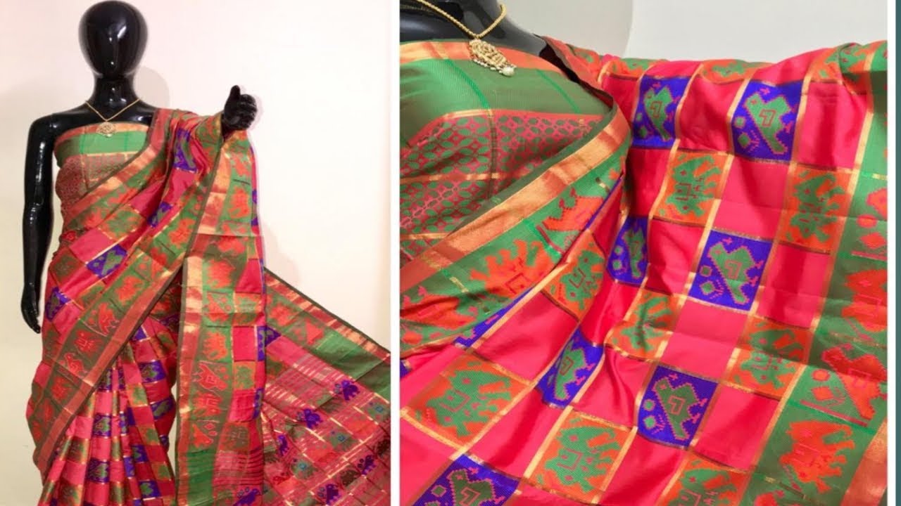 Latest Patola Silk Sarees With Price