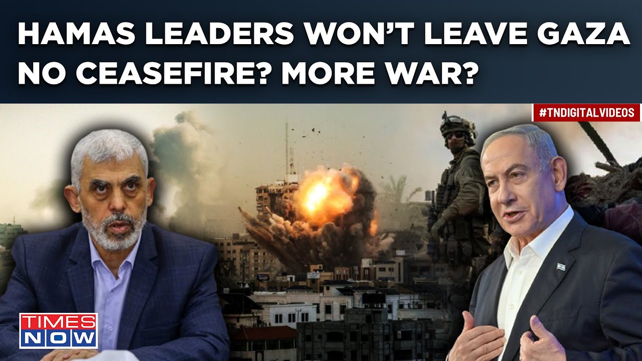Why Hamas Leaders Won’t Leave Gaza, Pause War? Roadblock For Israel After Militants Refuse Proposal?