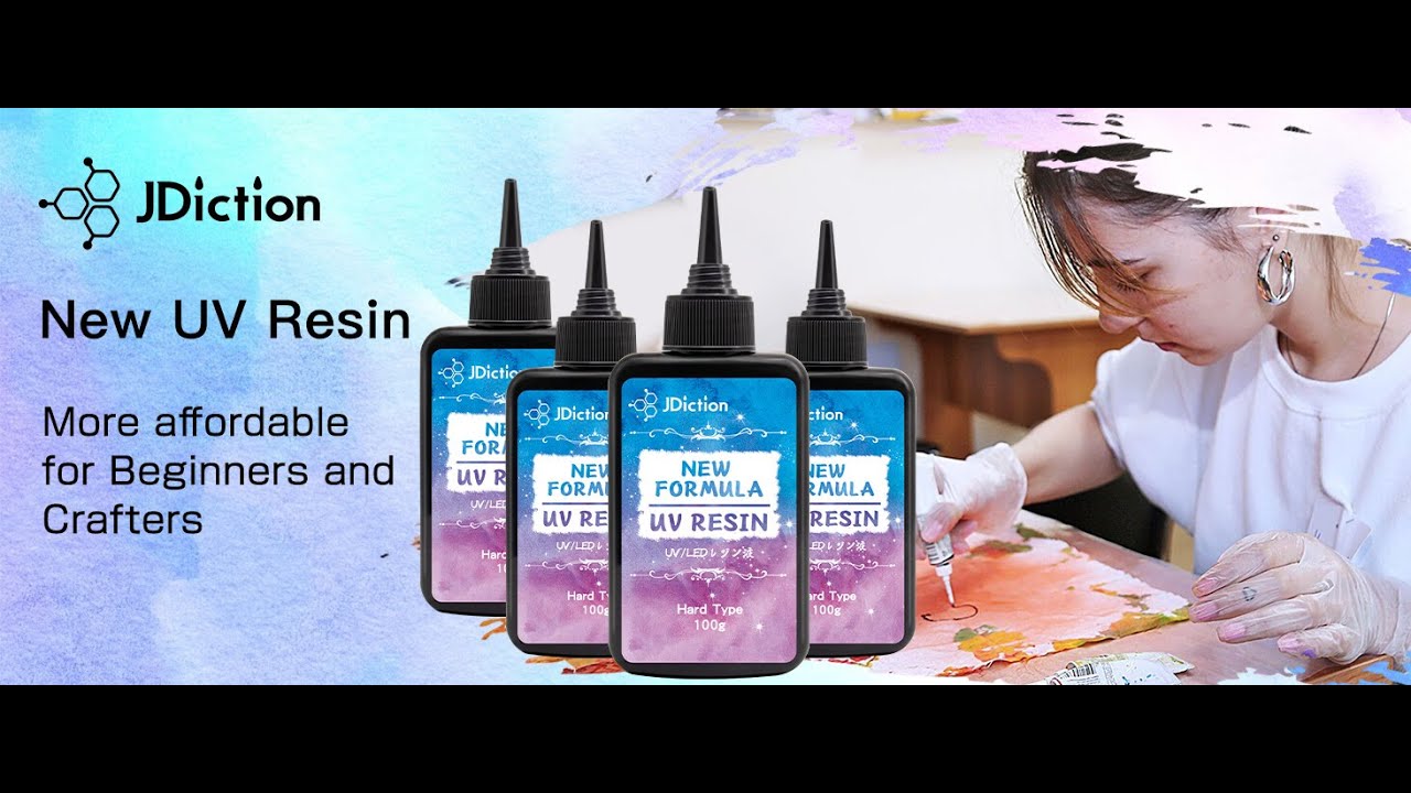 JDiction New Formula UV Resin for Jewelry Casting