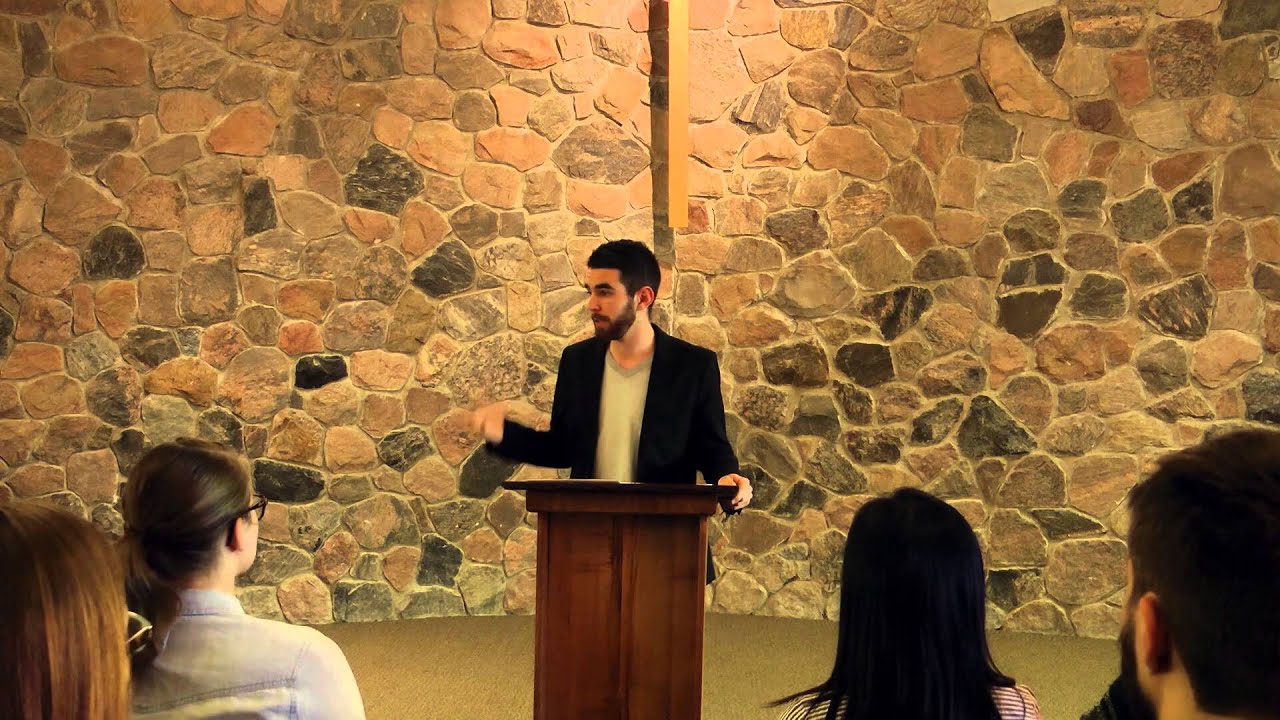 Kenny Hildebrand - Peace Speech Winner 2015