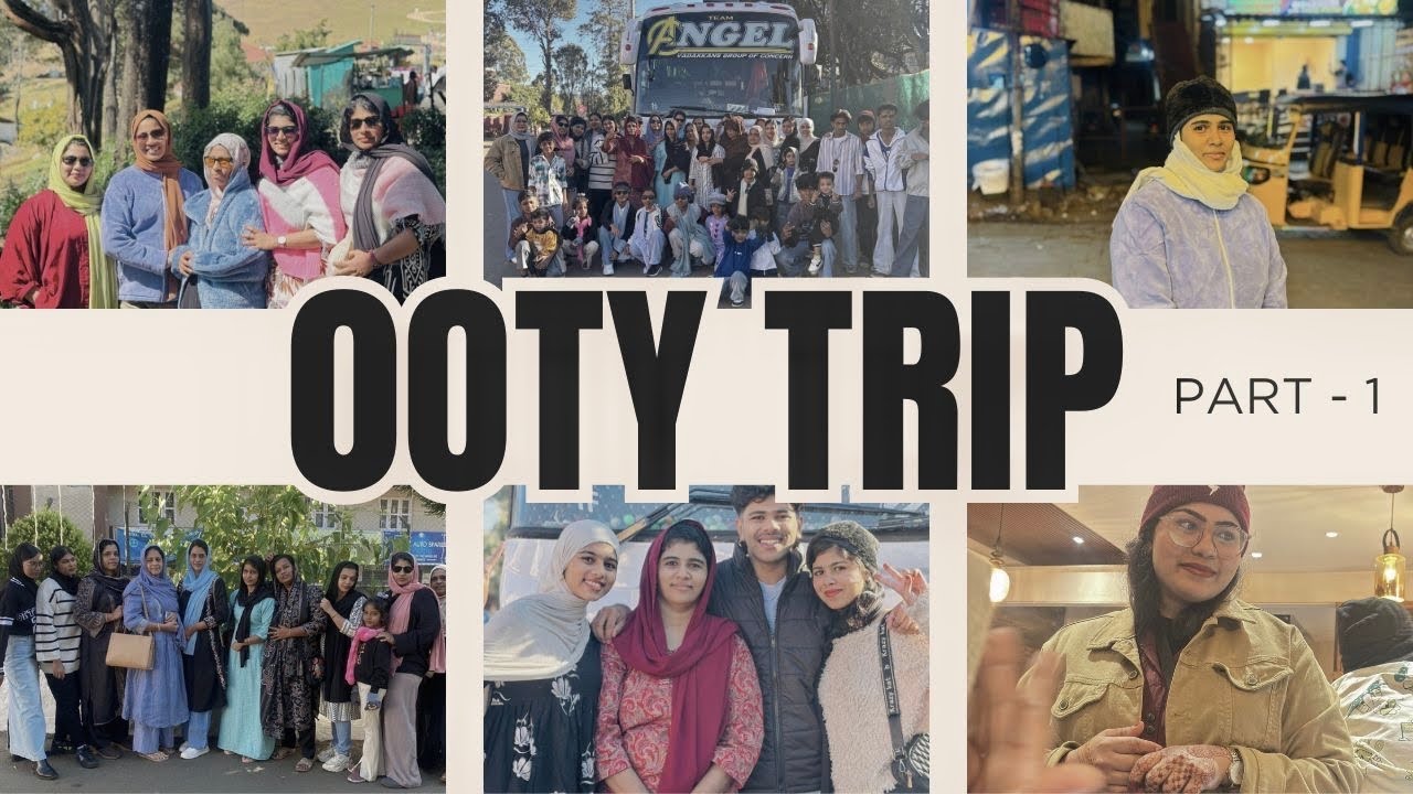 Family trip to Ooty❤️ part 1